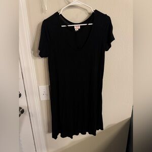 Black Tshirt Dress- super comfy!